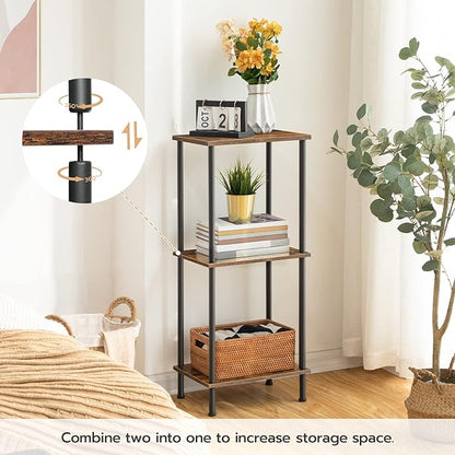 HOOBRO End Tables Set of 2, Small Side Table, Nightstand - Image 6