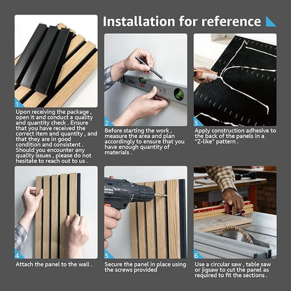 Art3d 2-Pack Acoustic Wood Slat Wall Panels - Image 8