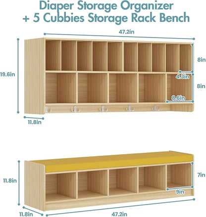 Kikihouse Wall Diaper Organizer - Image 3