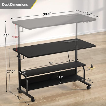 Armocity Rolling Standing Desk - Image 8