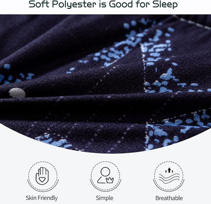 MAXYOYO Black Moon and Star Futon Mattress, Japanese Floor Mattress Quilted - Image 7