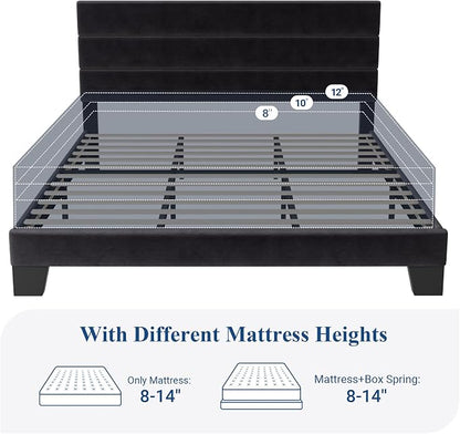 Allewie King Size Platform Bed Frame - Image 7