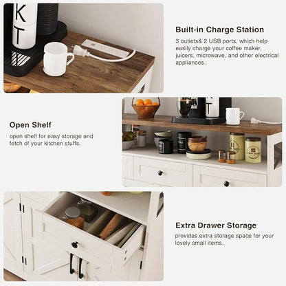 Befrases Farmhouse Buffet Cabinet - Image 6