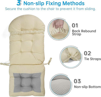 Rocking Chair Cushions Set - Image 3
