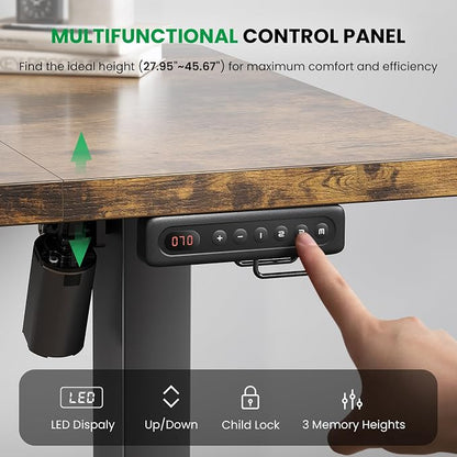 SIAGO Electric Standing Desk Adjustable - Image 8