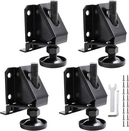 DkOvn 4/8/16 Pack Heavy Duty Leg Leveler, 2-inch Adjustable Height, by DkOvn