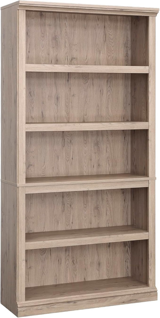 Sauder 5 Tier Book Shelf Wooden Bookcase Multipurpose Bookshelf by SAUDER%C2%AE