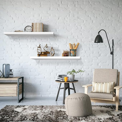 SAUMONIERES 24 Inch Floating Wall Shelves - Image 4