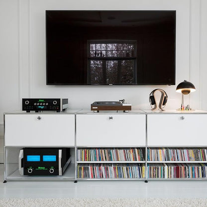 Modern Storage Cabinet Versatile Free-Standing Organizer - Image 2