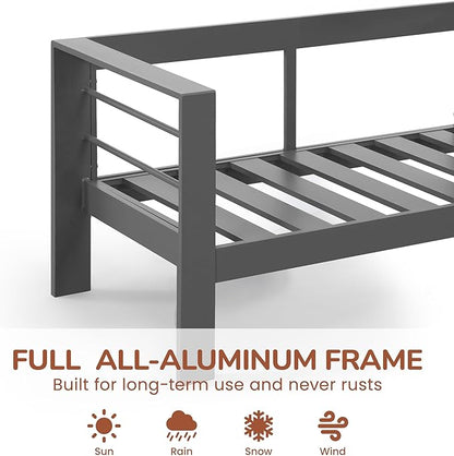 Solaste Aluminum Patio Furniture Set - Image 4