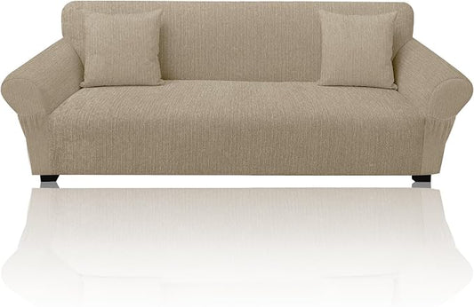 Sofa Slipcover with 2 Pillow Cover by Jcones