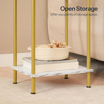HOOBRO End Tables Set of 2, Small Side Table, Nightstand - Image 5