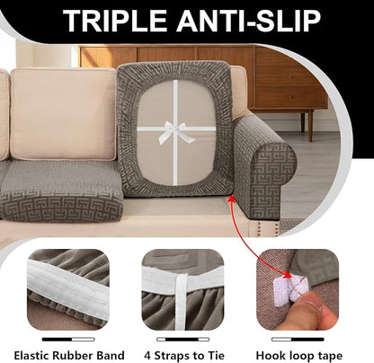 UNBBRRL Stretch Couch Cushion Cover - Image 3