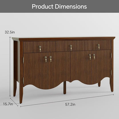 FUSUNBAO 57-Inch Sideboard Buffet Cabinet - Image 2