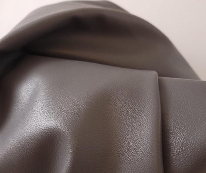 NAT Leathers | Gray Soft Faux Vegan Leather PU {Peta Approved Vegan} | 5 Yards - Image 7