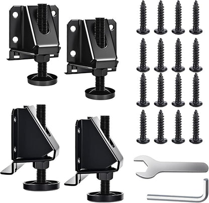 Heavy Duty Leveling Feet, 4 Pack Adjustable Furniture Levelers by Celuisiva