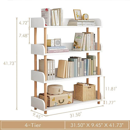 OSCHF 4-Tier Wooden Open Bookcase - Image 2