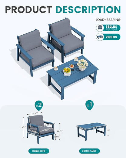 SERWALL HDPE Outdoor Couch - Image 2