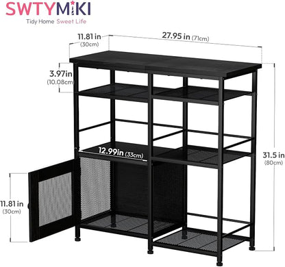 SWTYMIKI Coffee Bar Cabinet Station - Image 2