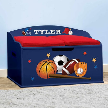 DIBSIES Personalized Creative Wonders Toy Box, 30 x 19.25 x 18 inches, by DIBSIES