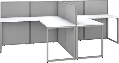 Bush Business Furniture Double Cubicle Desk - Image 5