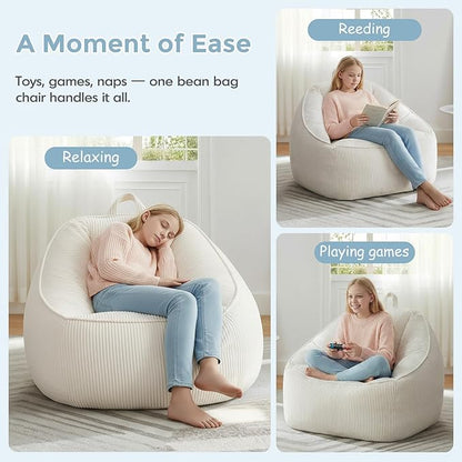 HUGHEAVEN Large Bean Bag Chairs - Image 5