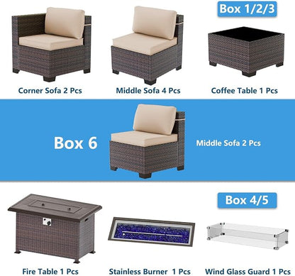 Outdoor Patio Furniture Set - Image 8