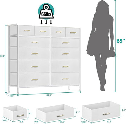 VASICAR Chest of Drawers for Bedroom - Image 3