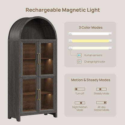 SICOTAS 74" Display Cabinet - Image 7