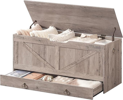 HOOBRO Storage Chest, 43.3" Toy Chest - Image 8