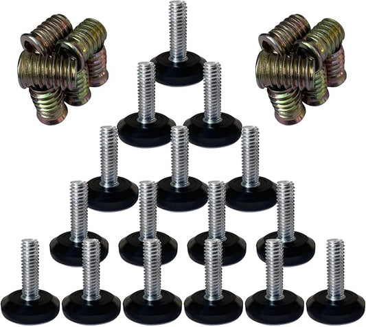 5/16" Threaded Leveling Feet Screw On by TWIG