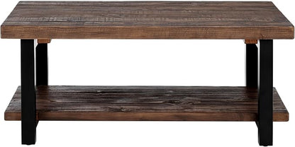 Alaterre Furniture Pomona Rustic Coffee Table - Image 9
