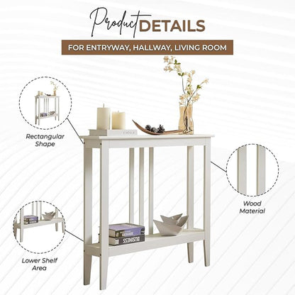 Kings Brand Furniture Narrow Console Table - Image 2