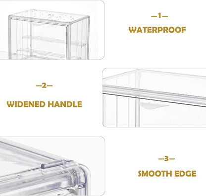 LXLXXL Acrylic Display Case for Collectibles 3 Layer Adjustable Figure Display - Image 5