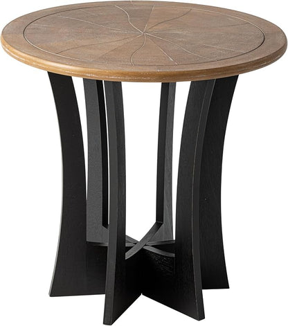 COZAYH Farmhouse Round End Table - Image 9