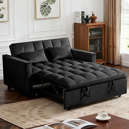 3 in 1 Convertible Sofa Bed, Love Seat Sleeper Bed - Image 2