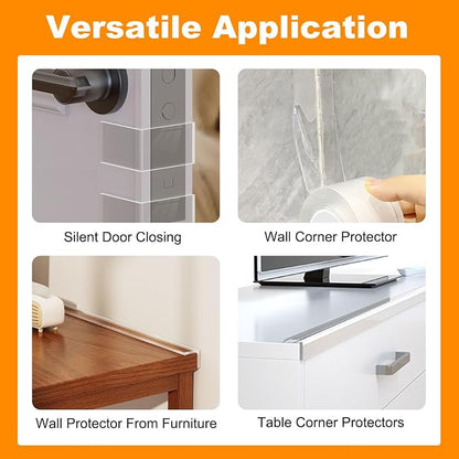 Corner Protectors Baby Proofing, 2 in x 6.6ft Clear Edge Protector Strip - Image 5