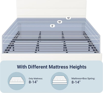 Allewie King Size Platform Bed Frame - Image 7