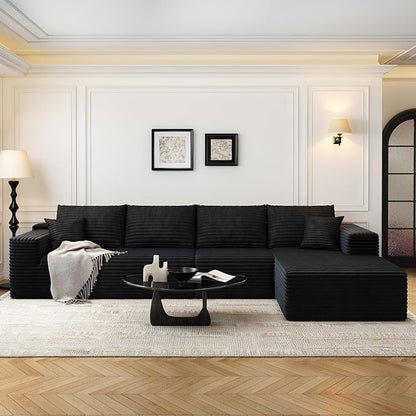 135.4" Cloud Modular Sectional Sofa Couch - Image 5