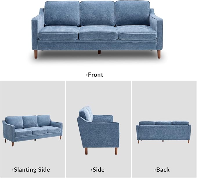 Kingfun Living Room Furniture Sets, 3 Seater Couch, Armchair and Loveseat - Image 8