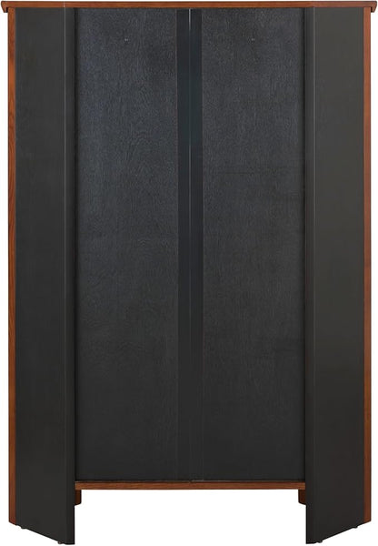 Leick Home 82263 Mission Mantel Height Corner Bookcase - Image 4