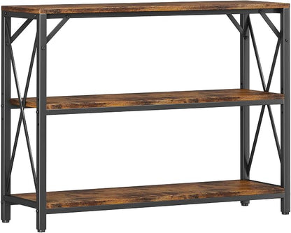 Homeiju Entry Table 40" Width, 3-Tier Entryway Table by Homeiju