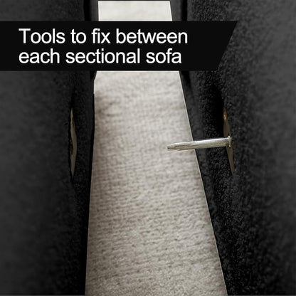 L Shaped Modular Sectional Couch - Image 5