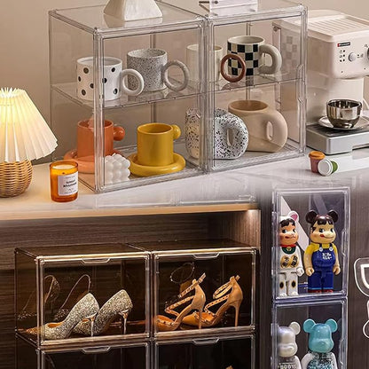 BOHOIDEE 4 Tiers Clear Acrylic Display Case - Image 4