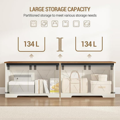 Hzuaneri 59" Storage Chest, Large Storage Trunk - Image 5