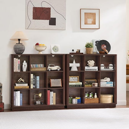 Joaxswe 9 Cube Bookshelf, 40.5" Wide Organizer Bookcase - Image 6