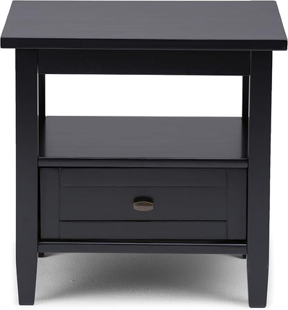 SIMPLIHOME Warm Shaker Solid Wood 20 inch Wide Transitional-Style End Tables in - Image 2