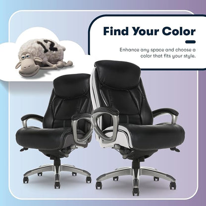 Serta® Lautner Executive Home Office Desk Chair, Ergonomic High-Back - Image 12