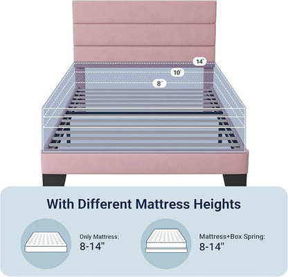 Allewie Twin Size Platform Bed Frame - Image 7