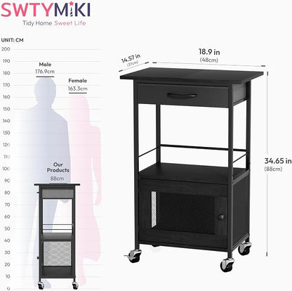 SWTYMIKI Buffets Coffee Bar Cabinet - Image 8
